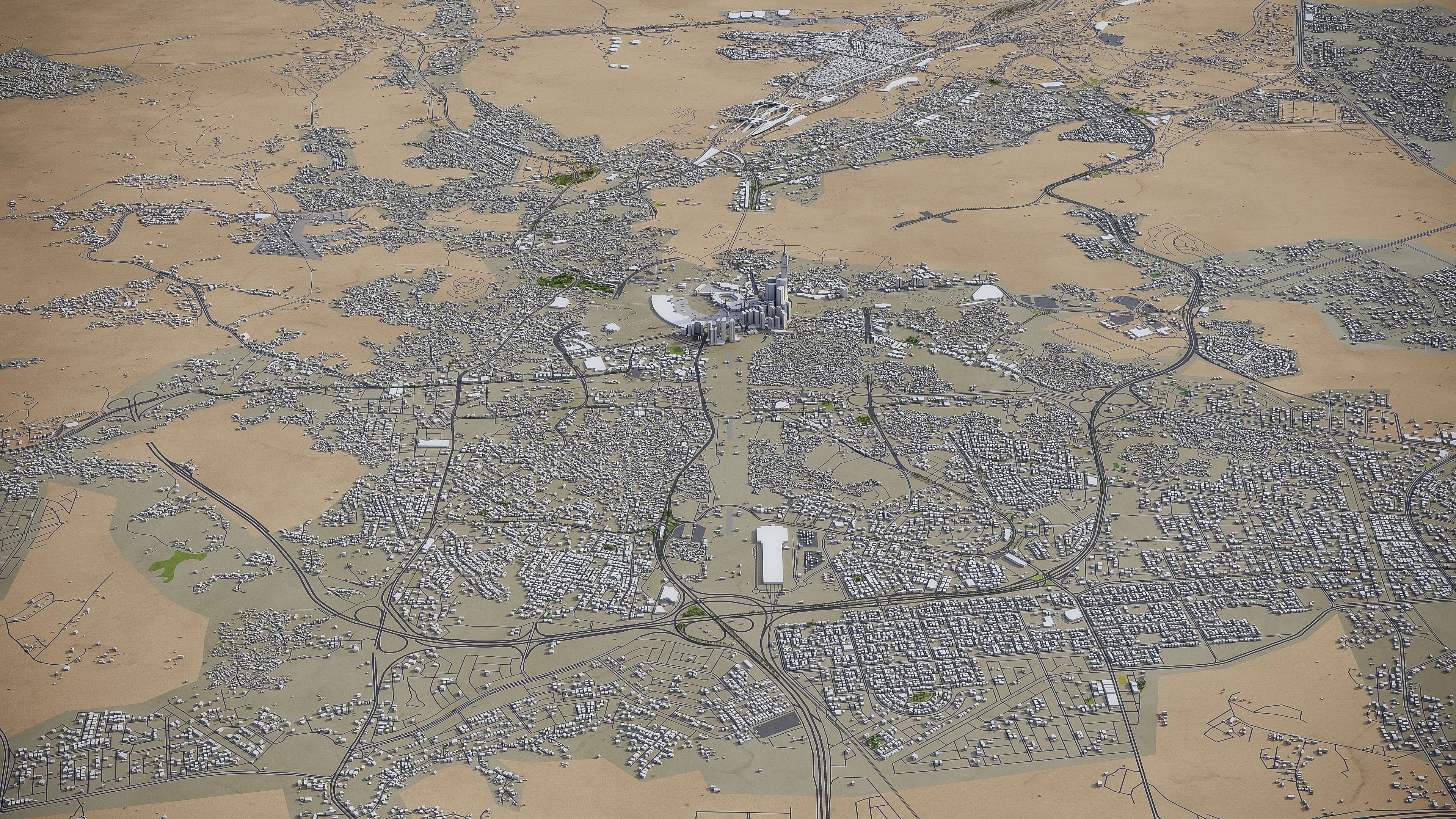Jeddah - Mecca 3D Model Collection_41