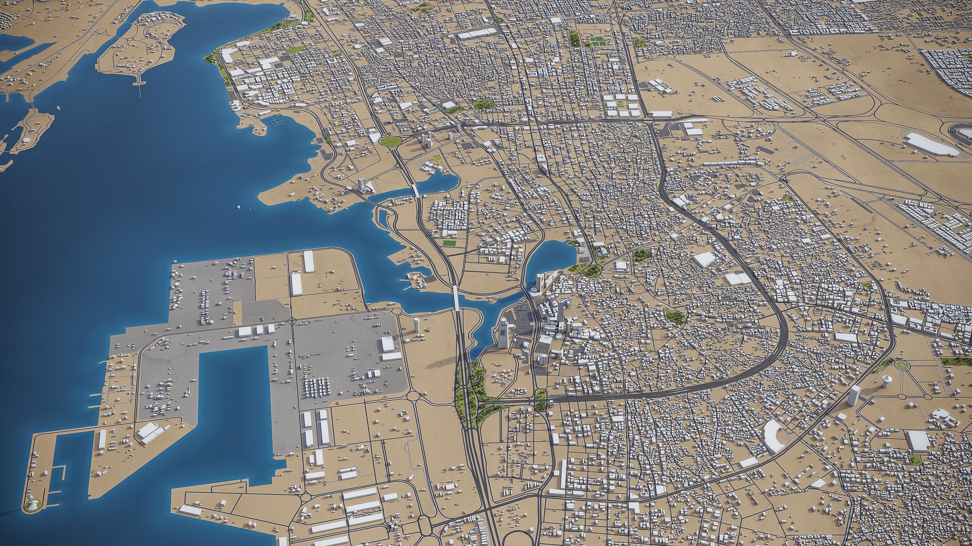 Jeddah - Mecca 3D Model Collection_2