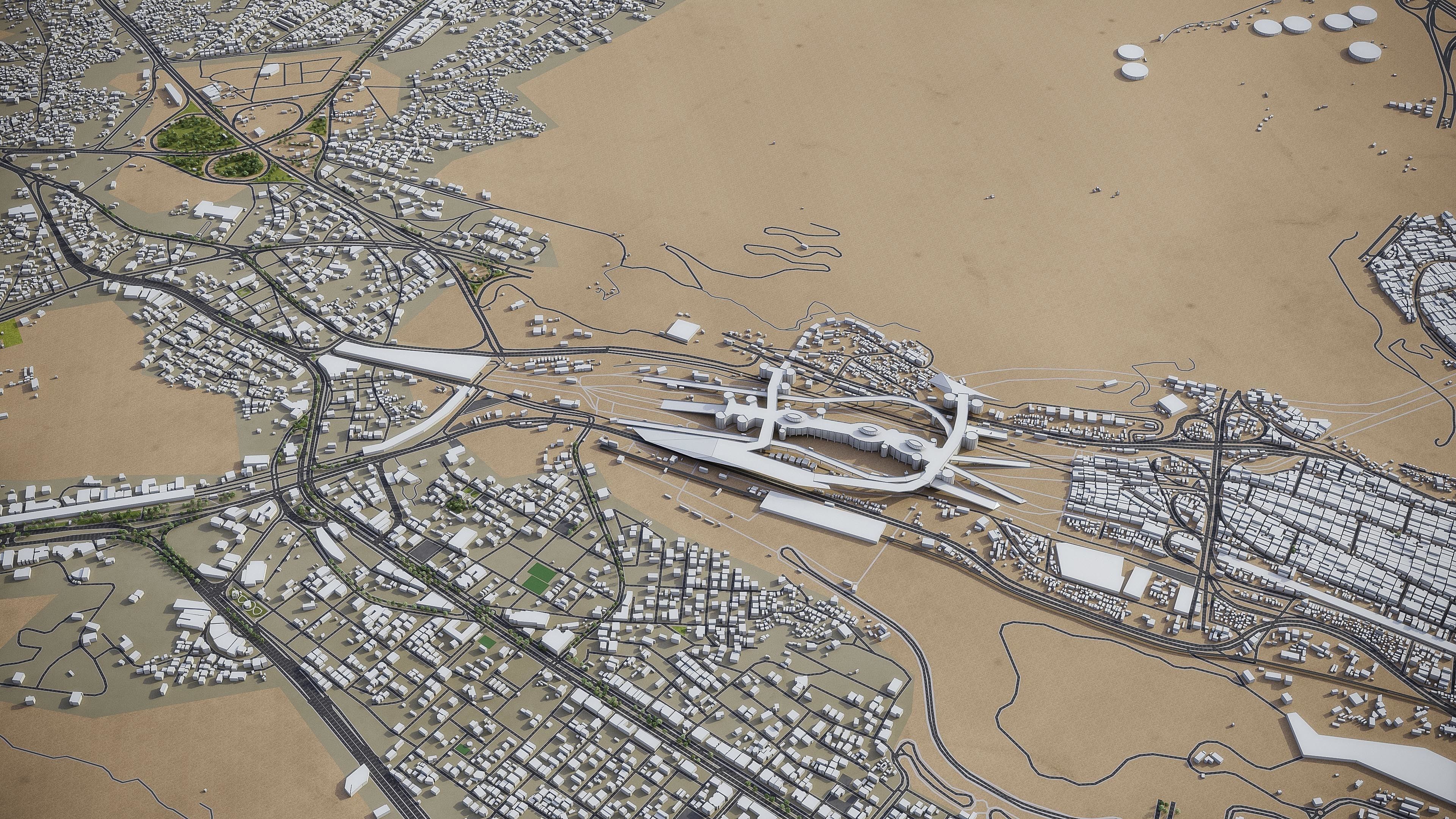 Jeddah - Mecca 3D Model Collection_37