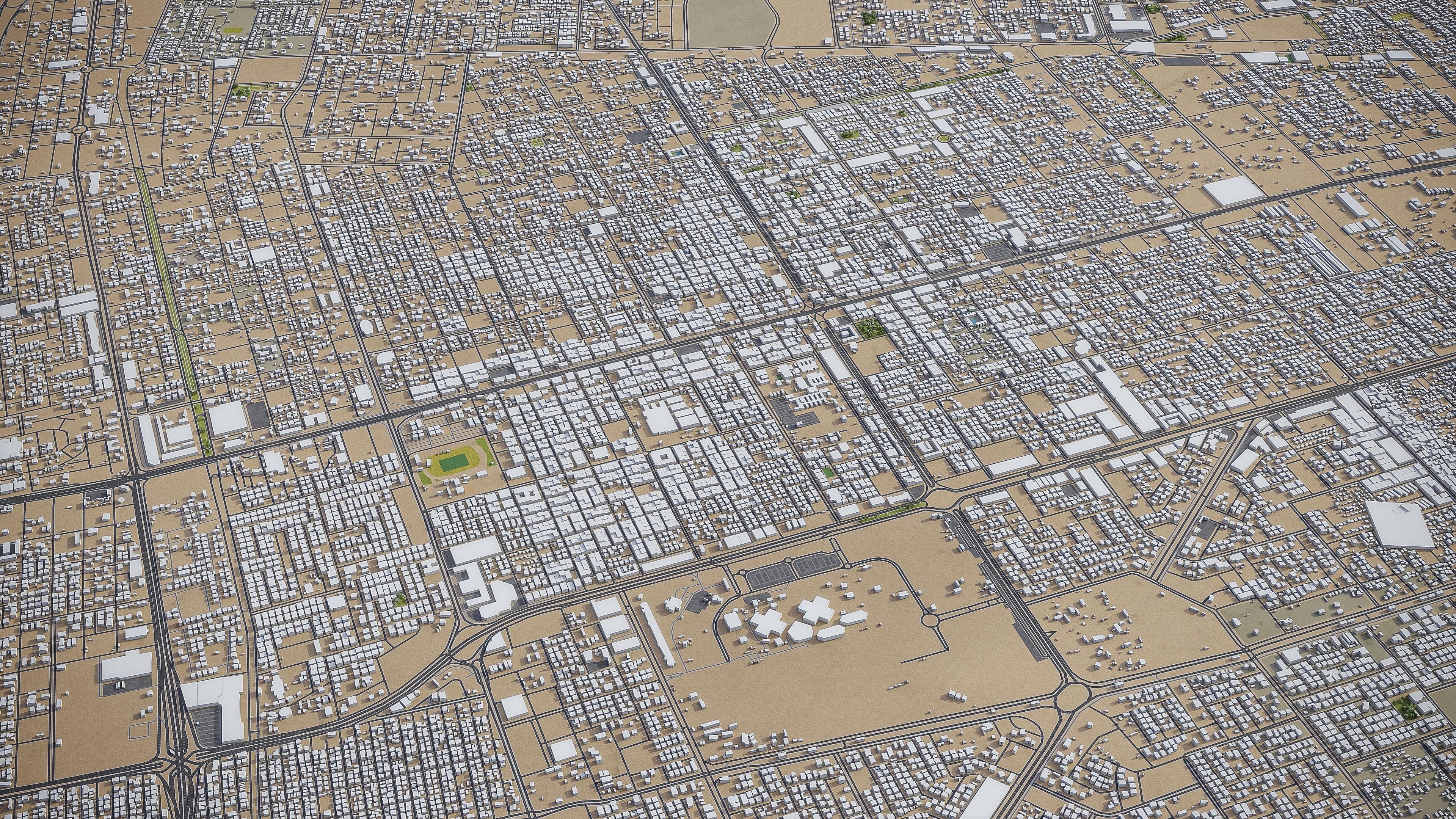 Jeddah - Mecca 3D Model Collection_10