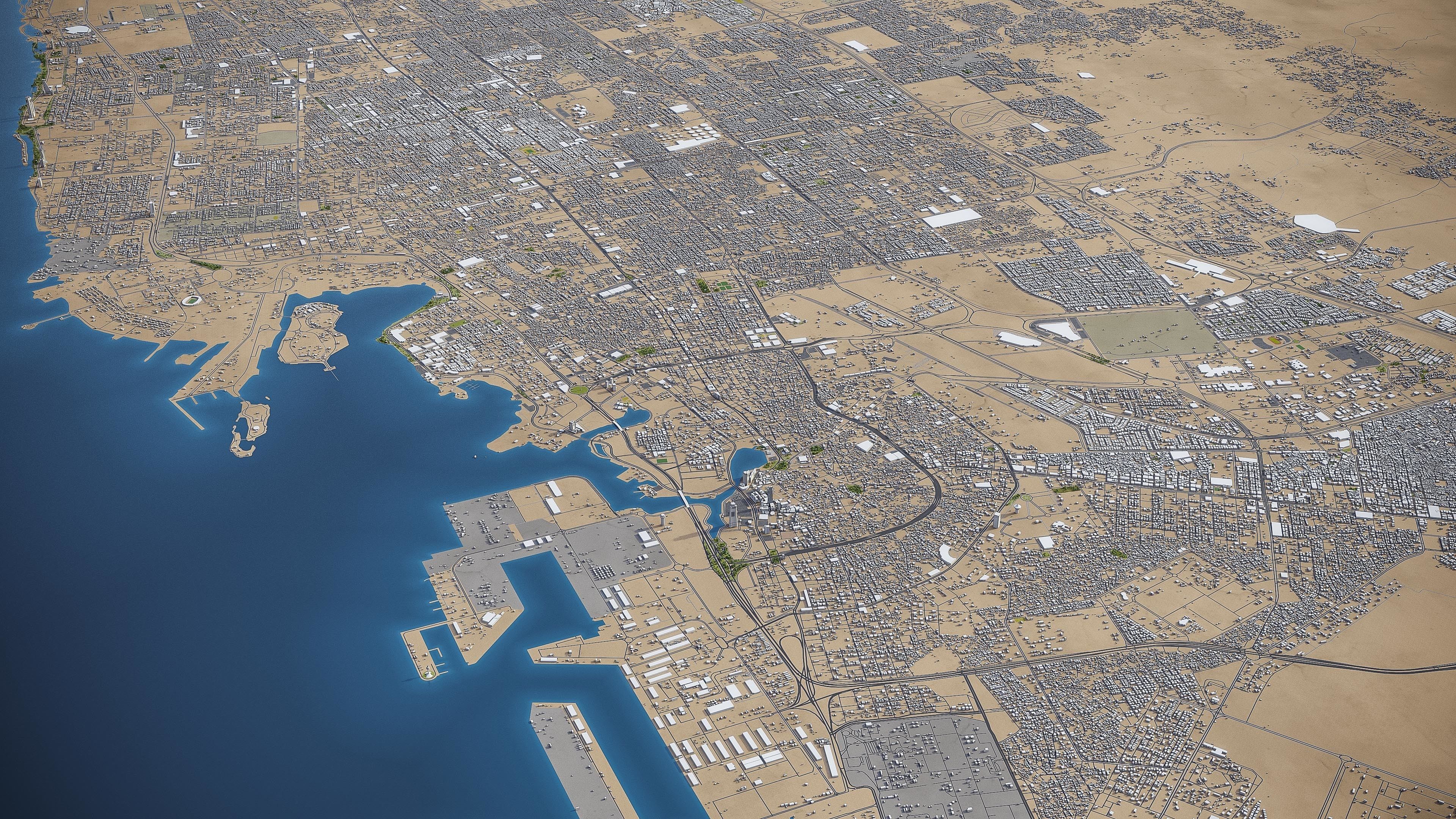 Jeddah - Mecca 3D Model Collection_16