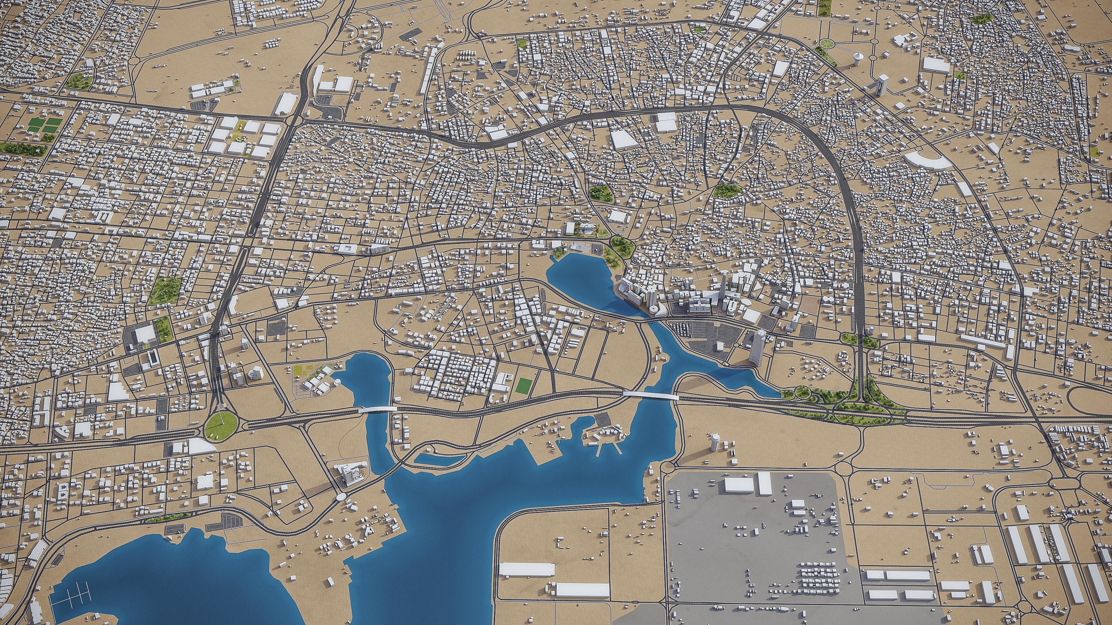Jeddah - Mecca 3D Model Collection_3