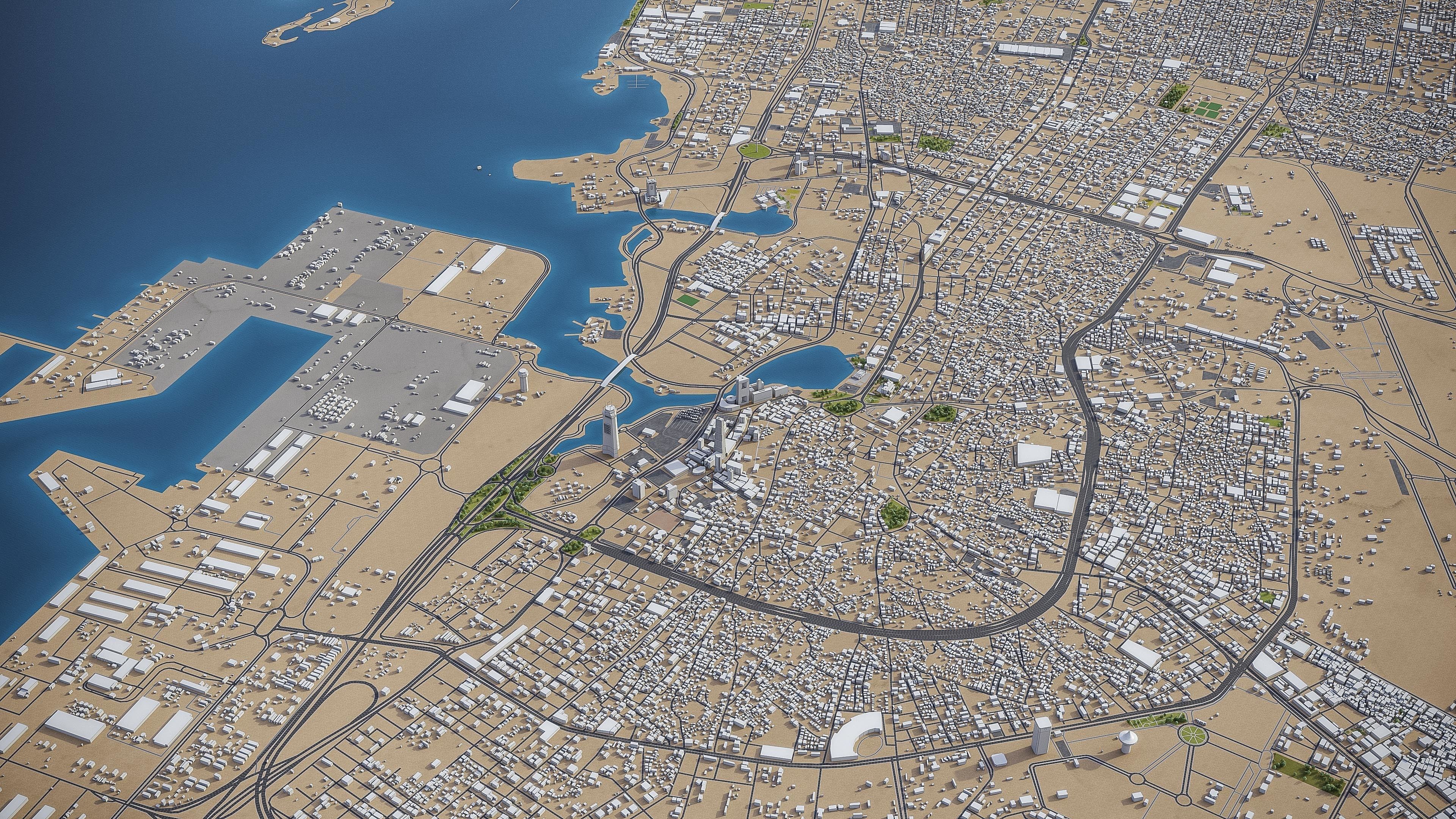 Jeddah - Mecca 3D Model Collection_6