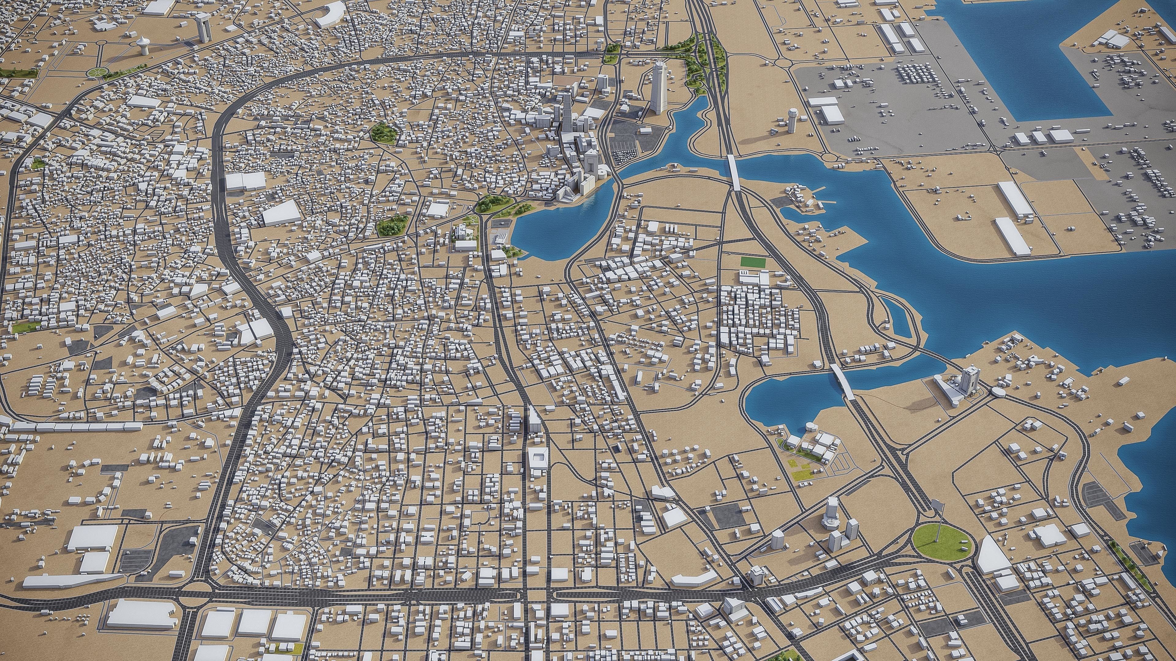 Jeddah - Mecca 3D Model Collection_11