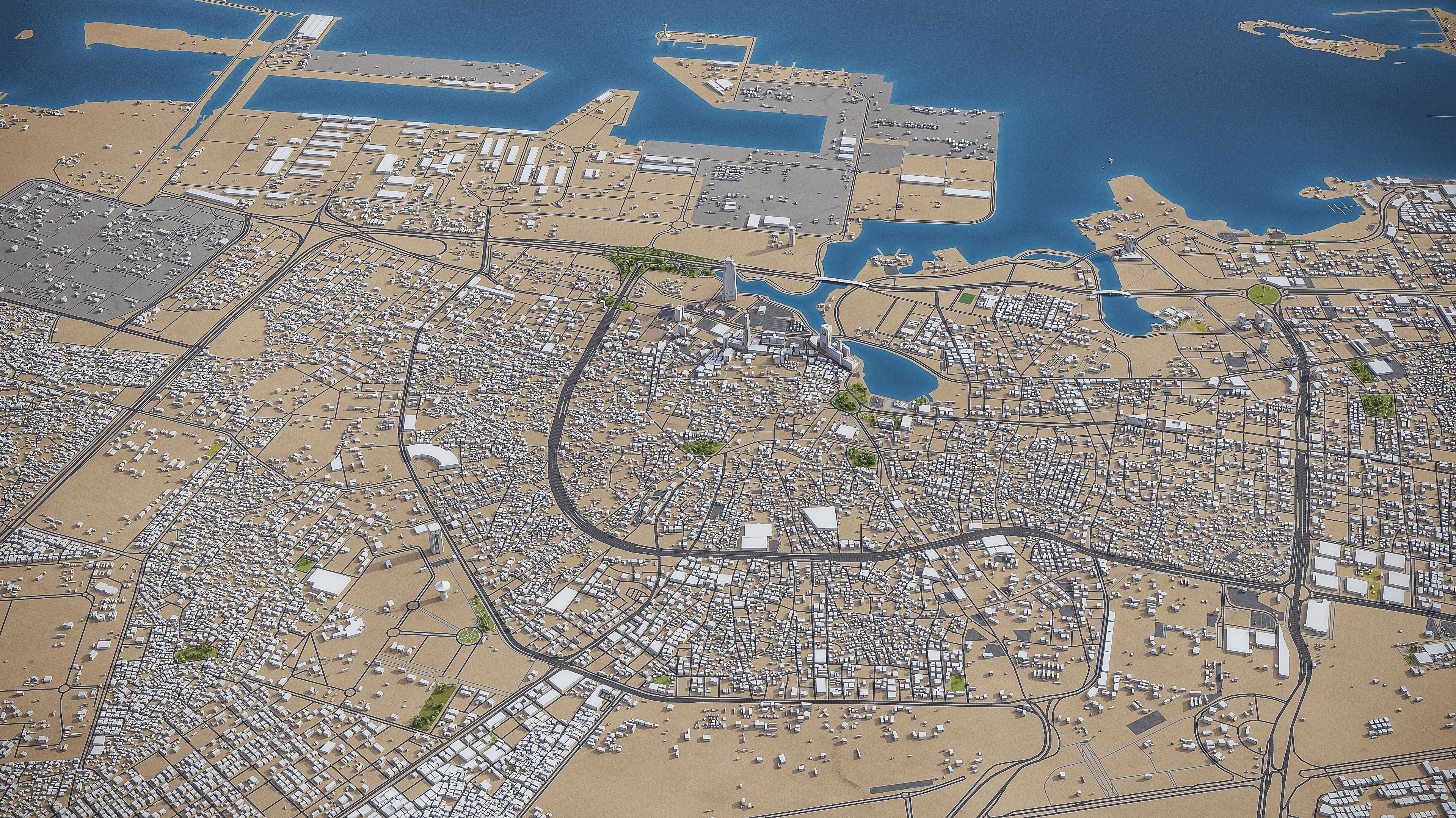 Jeddah - Mecca 3D Model Collection_5