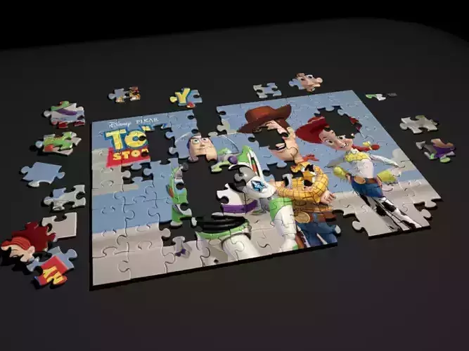 Puzzle animated