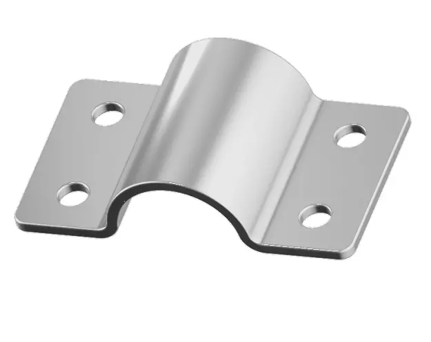 Half Round Clamp 3D print model