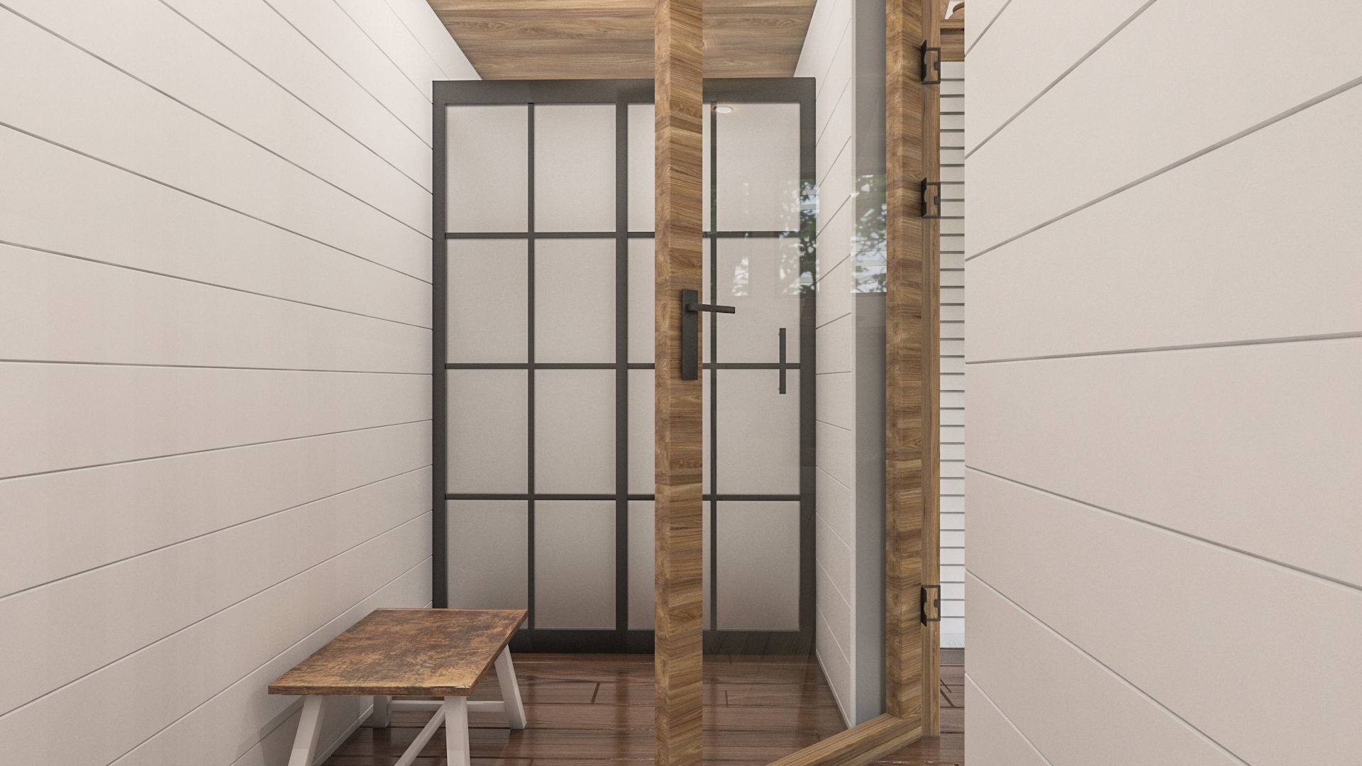 Tiny House 3D model 3D model_9