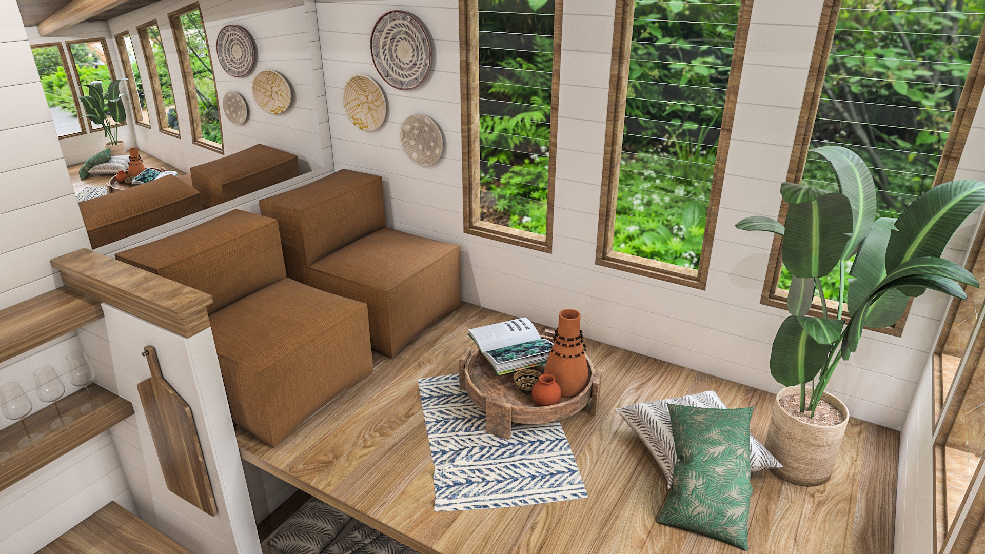 Tiny House 3D model 3D model_1