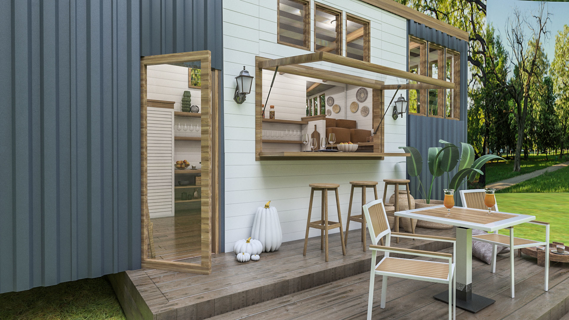 Tiny House 3D model 3D model_7