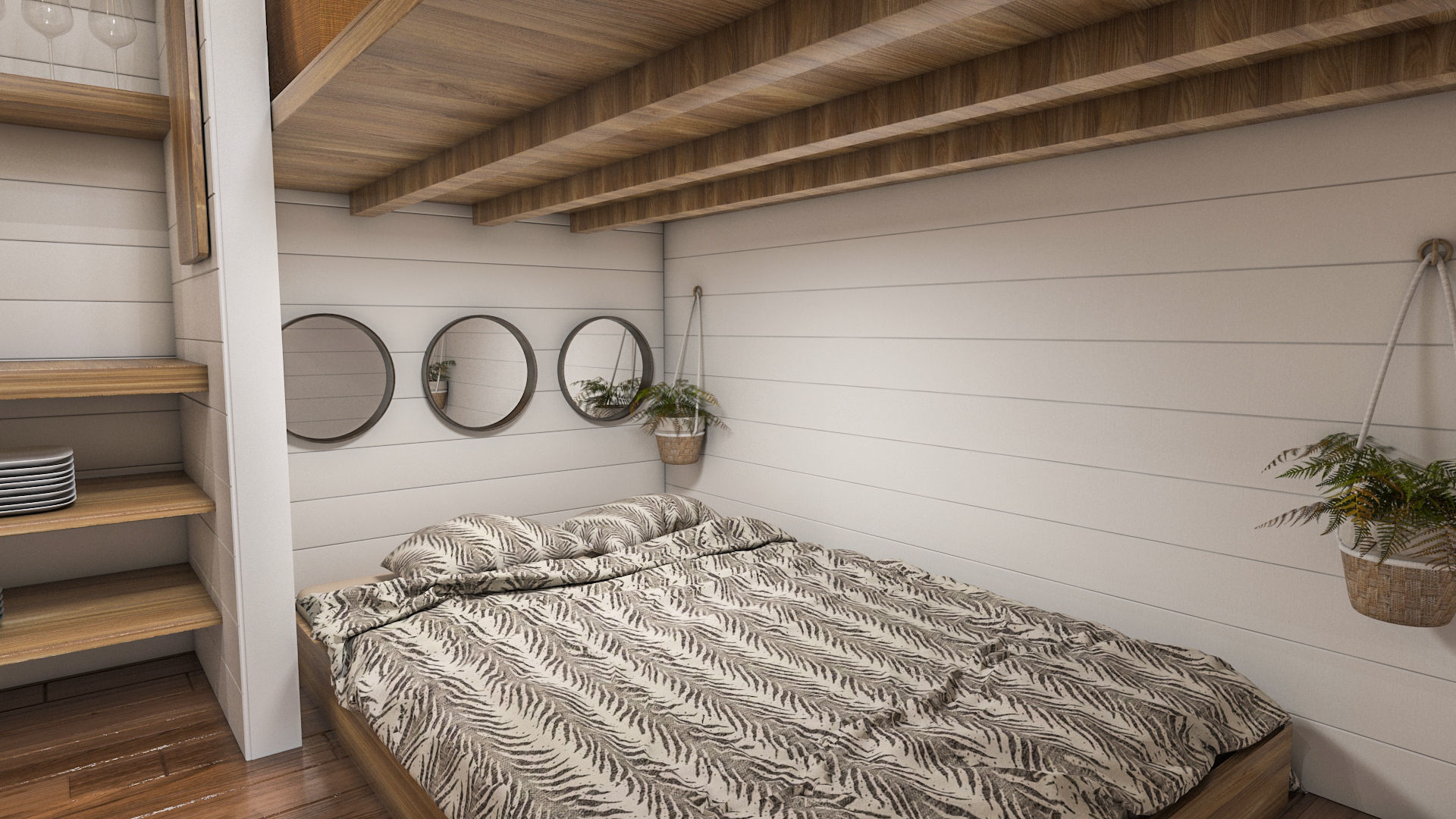 Tiny House 3D model 3D model_4