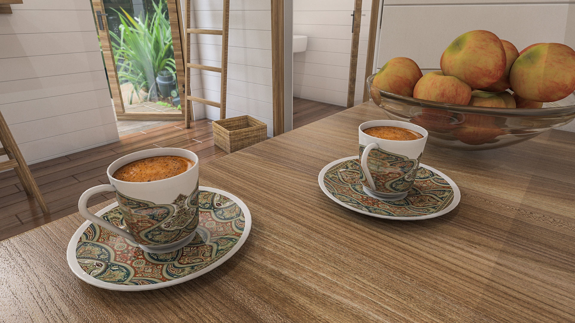 Tiny House 3D model 3D model_3