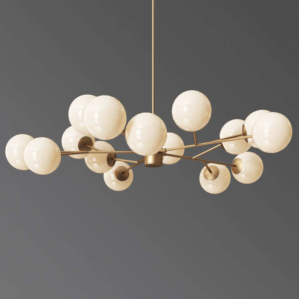Orion 15 Light Pendant 3D model_2
