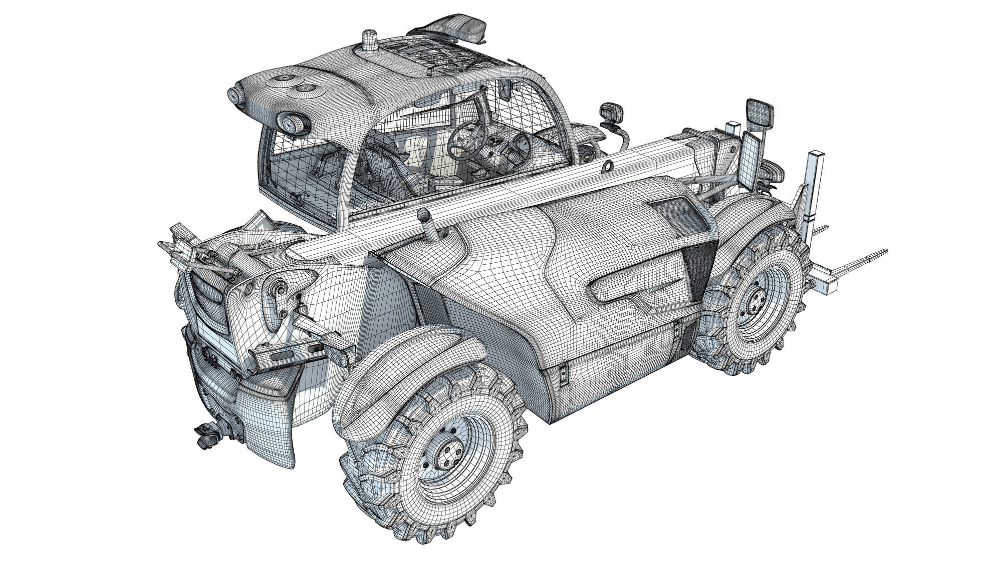 Handling Machine 3D model_16