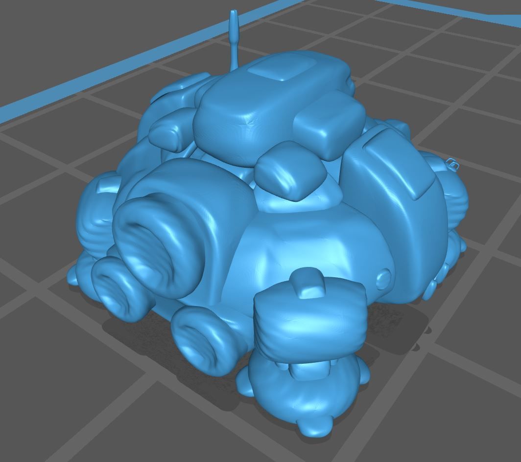 Starcraft Command Center 3D print model_3