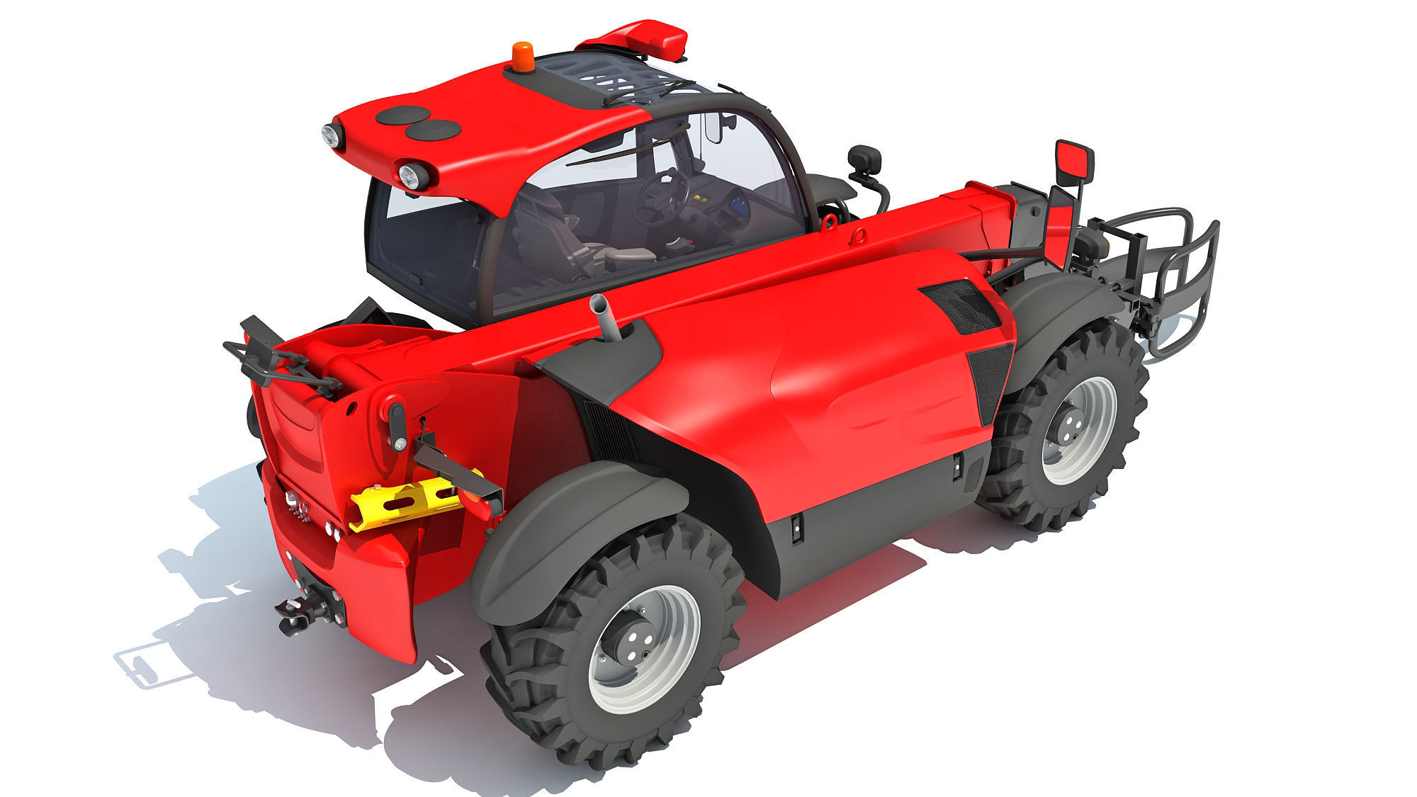 Telescopic Handler 3D model_6