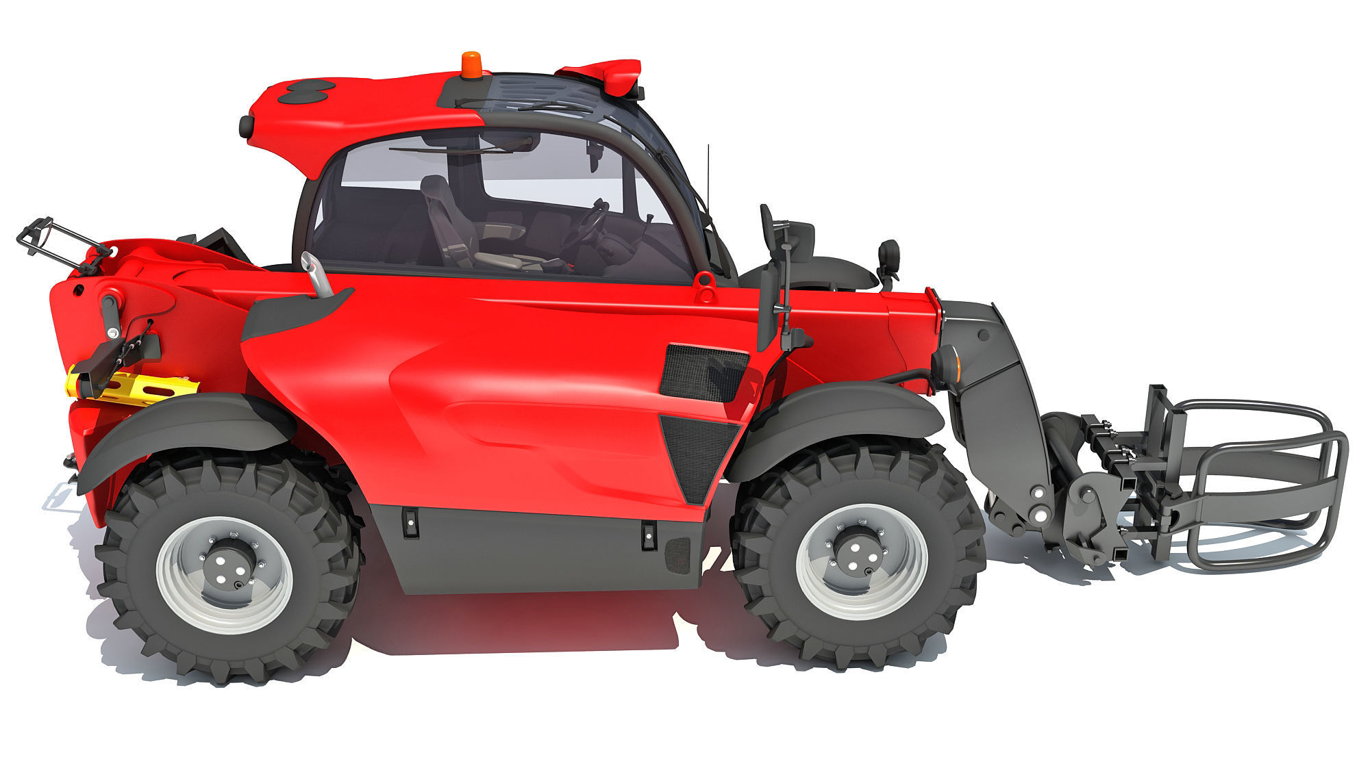 Telescopic Handler 3D model_7