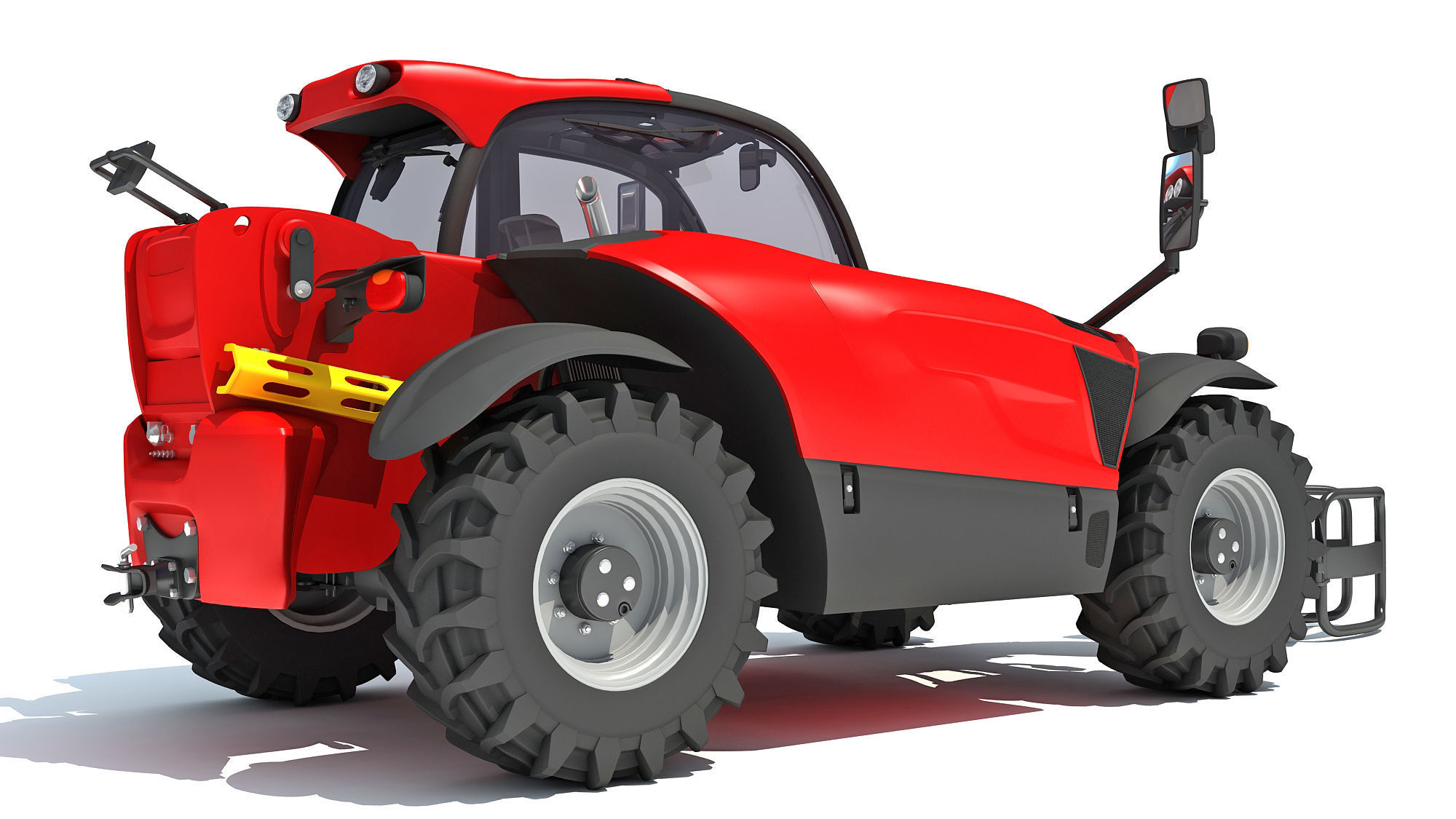 Telescopic Handler 3D model_5
