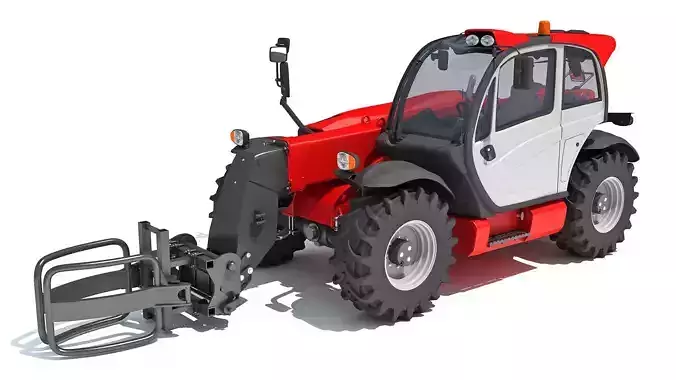 Telescopic Handler 3D model
