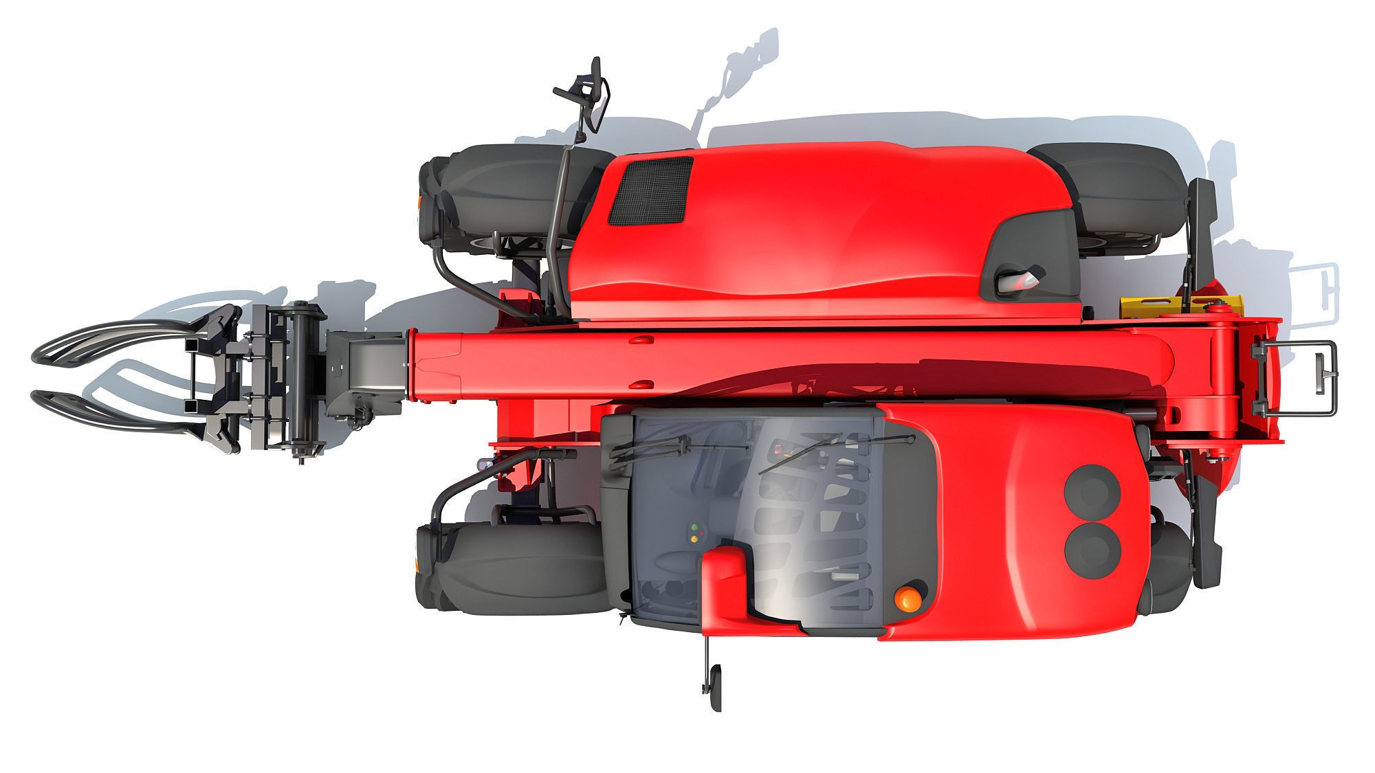 Telescopic Handler 3D model_11