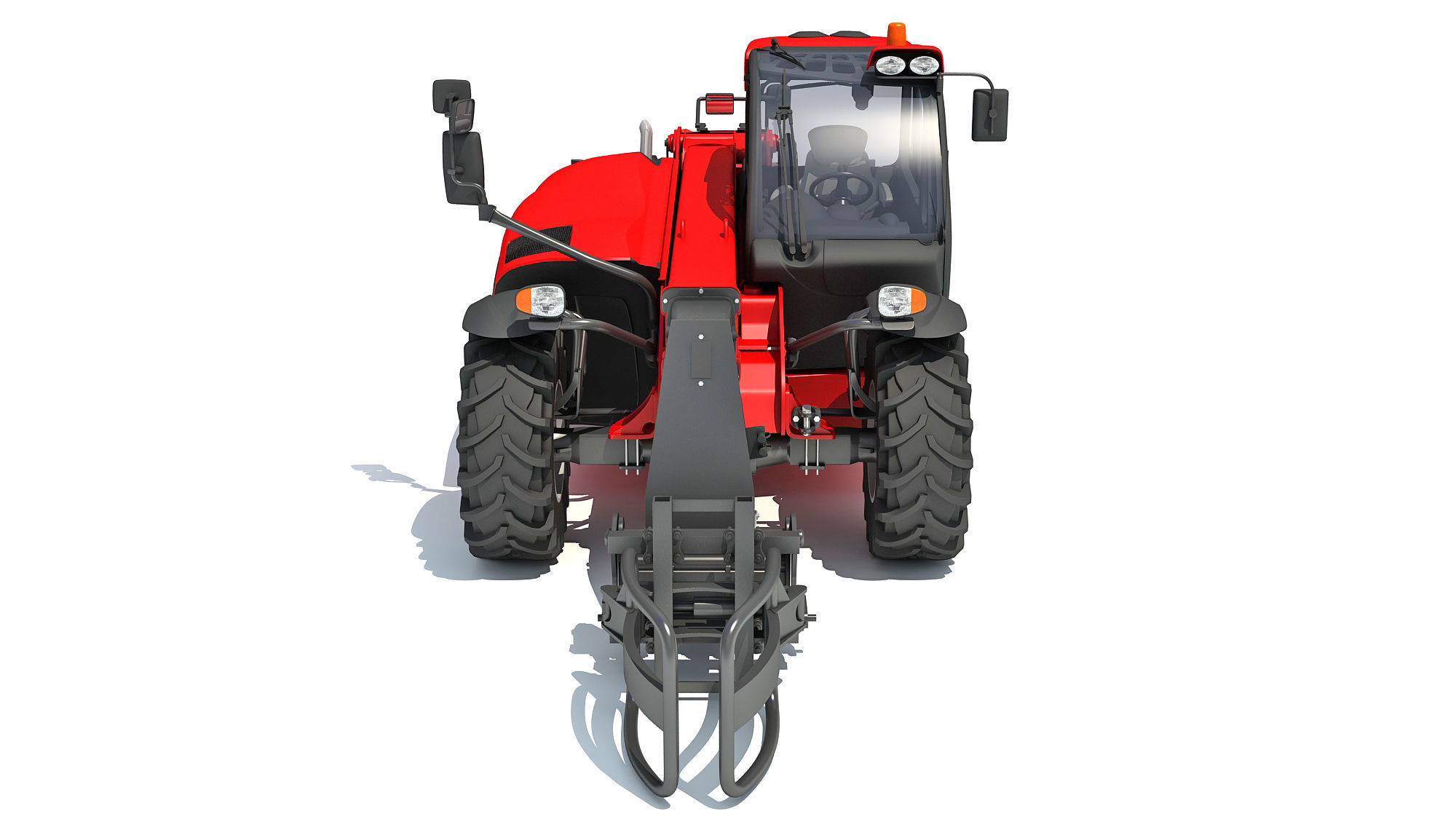 Telescopic Handler 3D model_10