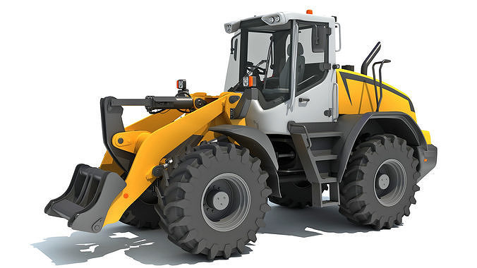  Wheel Loader 3D model