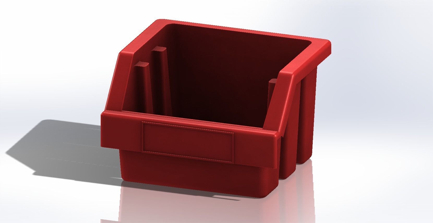 Ergobox storage bin 3D print model_1