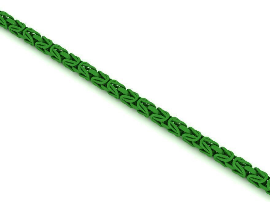 chain or bracelet royal byzantine 3D print model_2