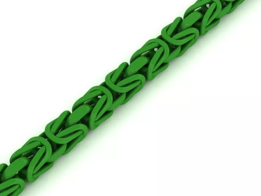 chain or bracelet royal byzantine 3D print model_0