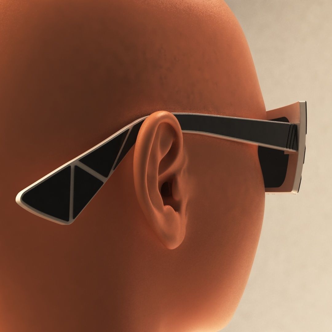- Fresno - Sunglass Model Low-poly 3D model_4