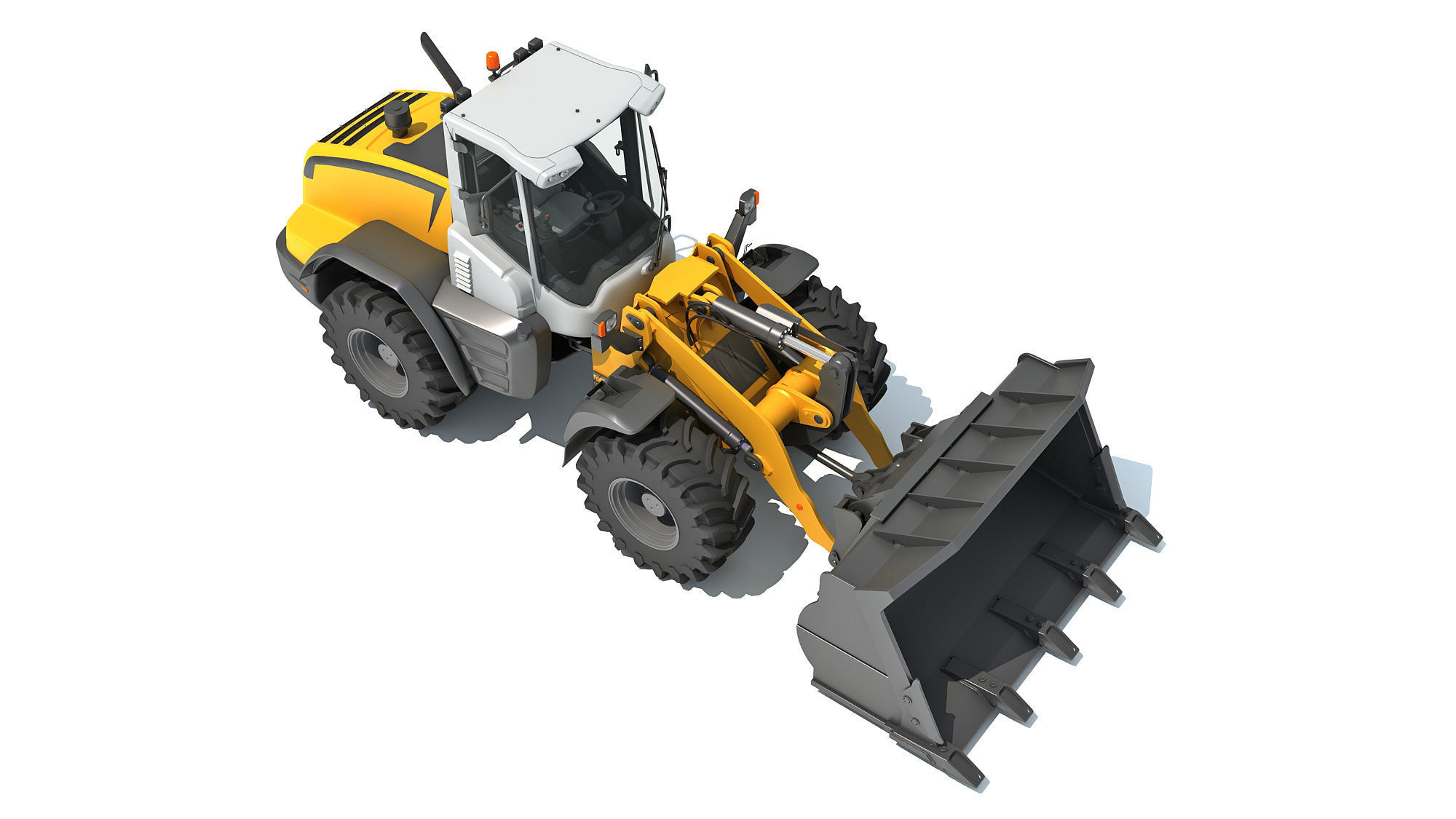 Wheel Loader 3D model_10