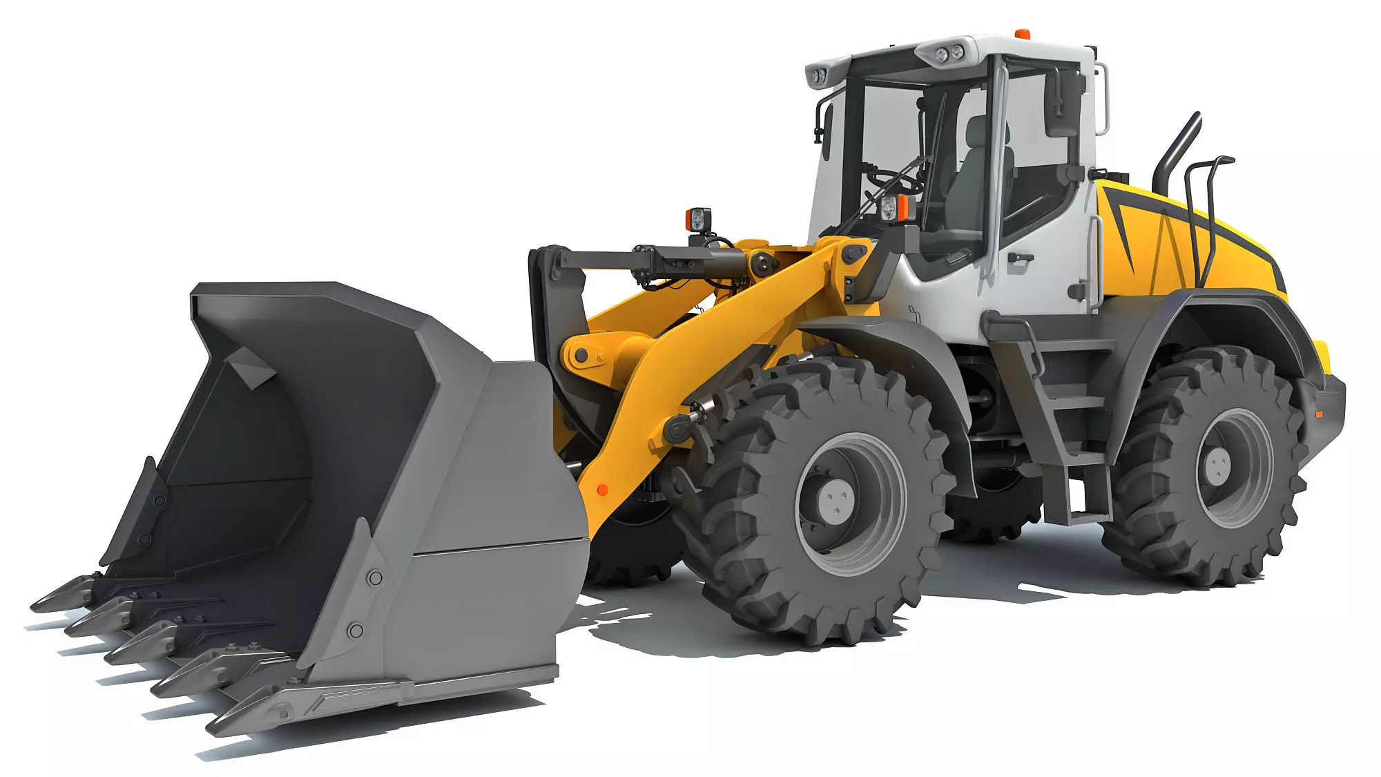 Wheel Loader 3D model_0