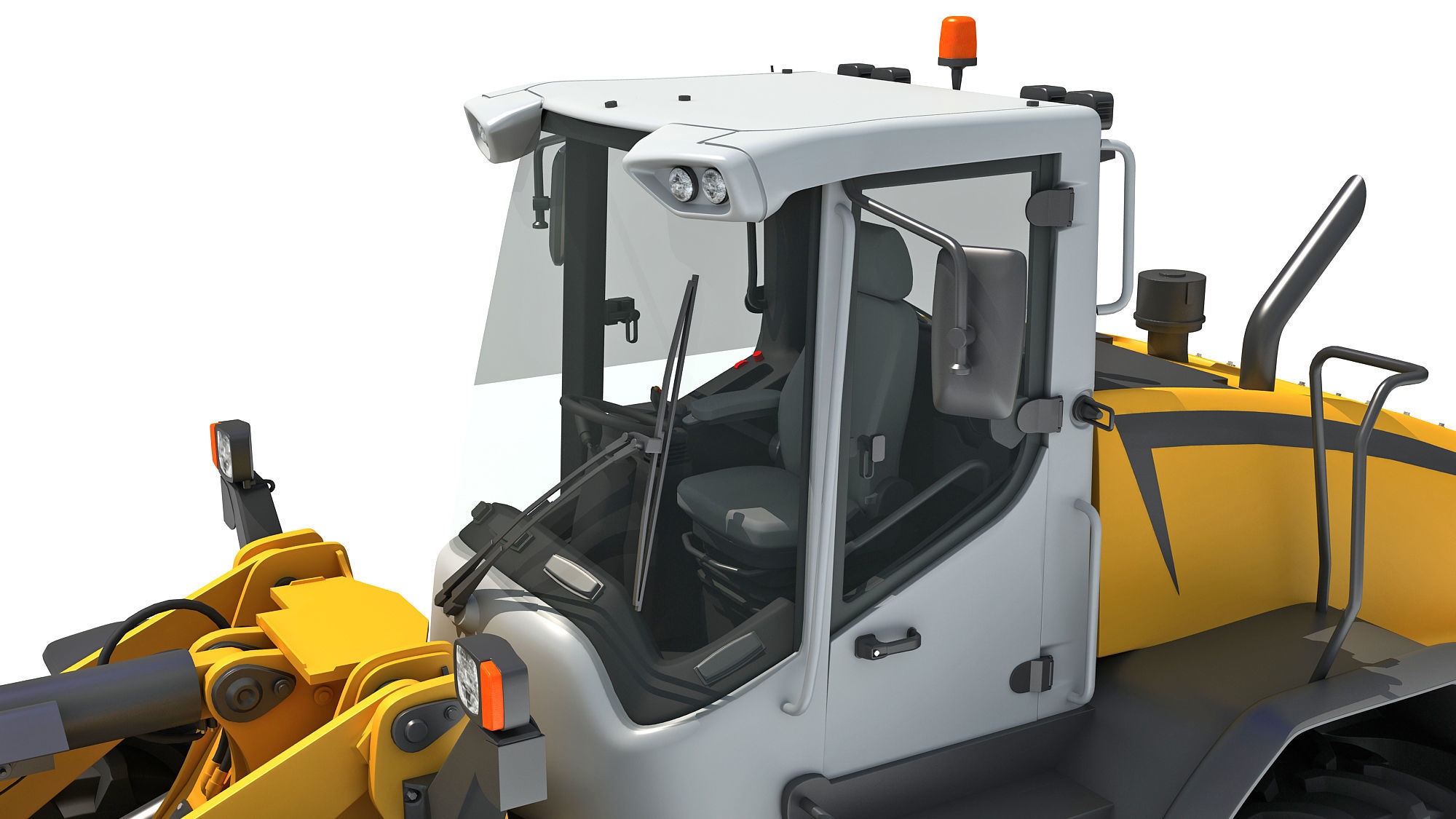 Wheel Loader 3D model_13