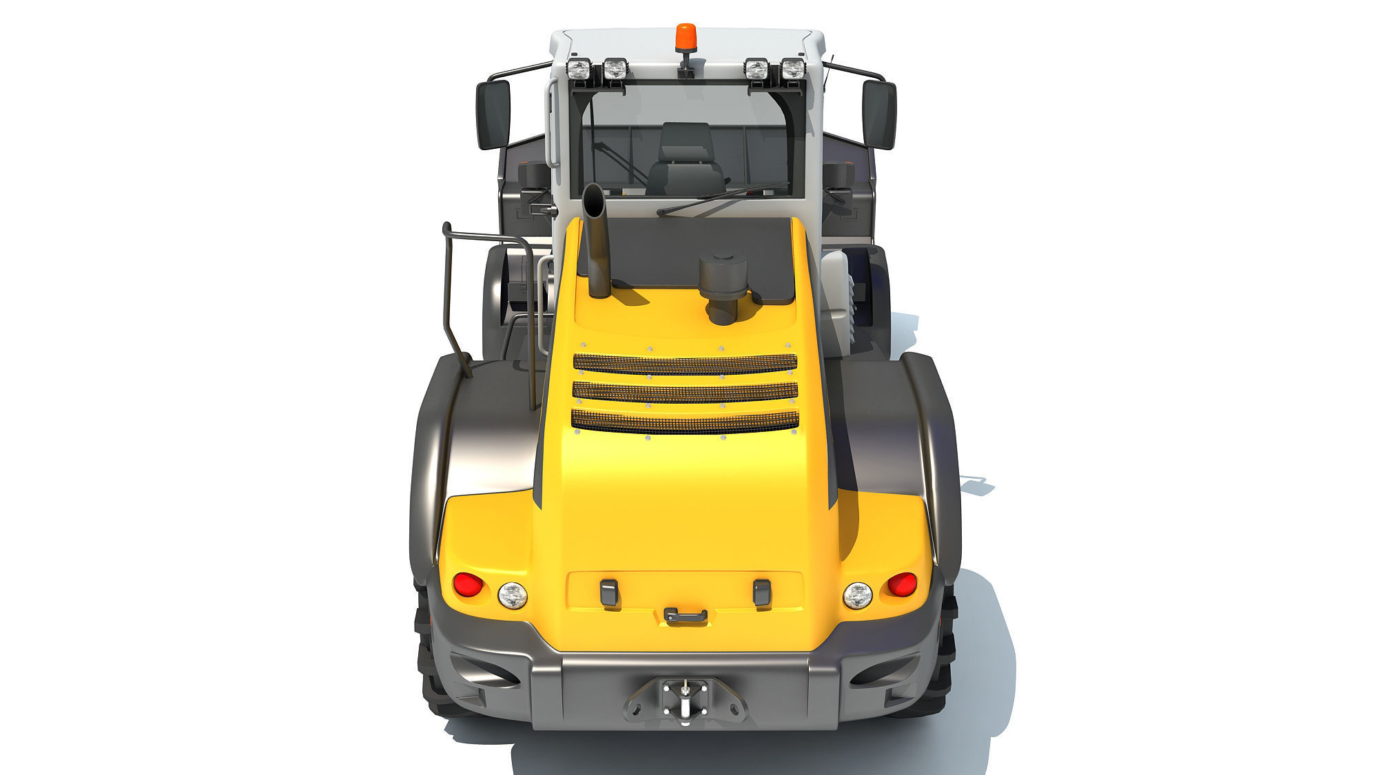 Wheel Loader 3D model_4
