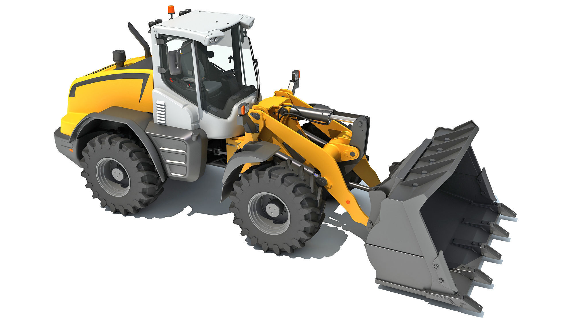 Wheel Loader 3D model_7