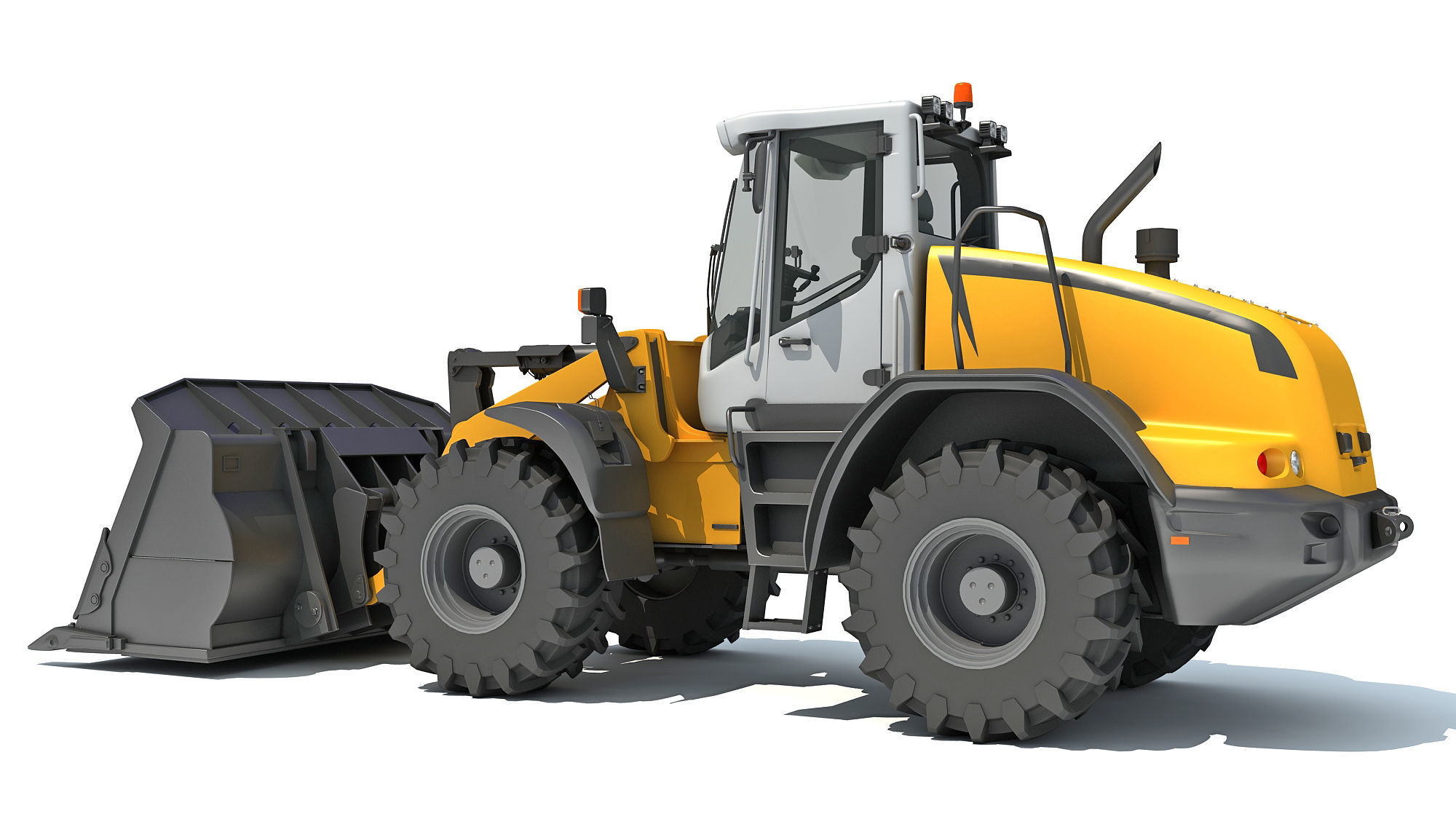 Wheel Loader 3D model_2