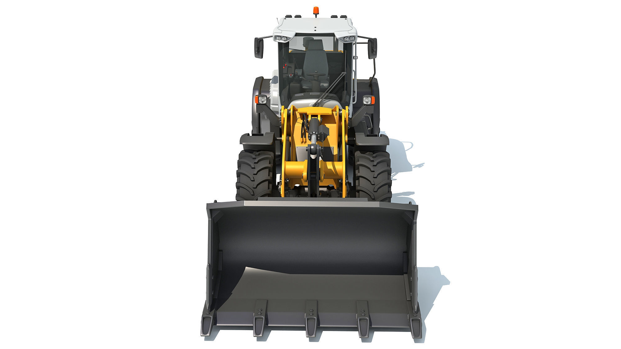 Wheel Loader 3D model_11