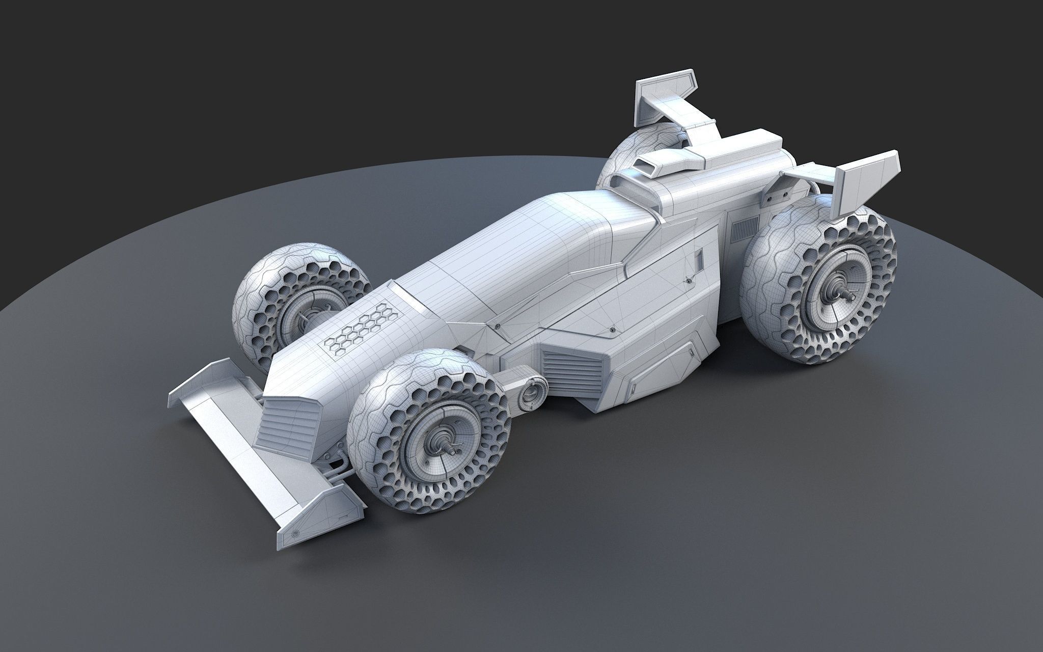 Concept car 3D model_10