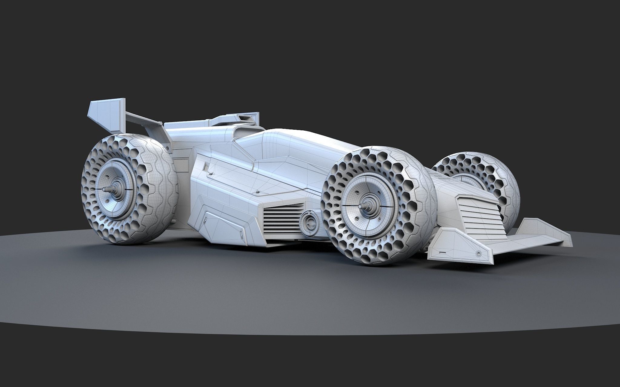 Concept car 3D model_9