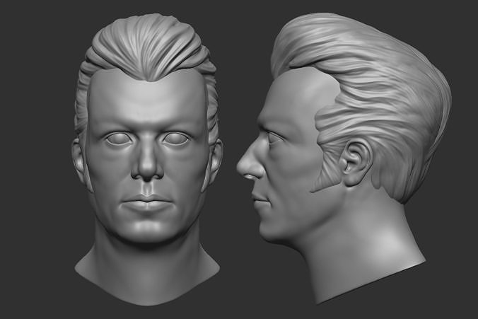 Human Head - 01 3D model