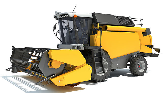 Sampo Rosenlew Combine 3D model