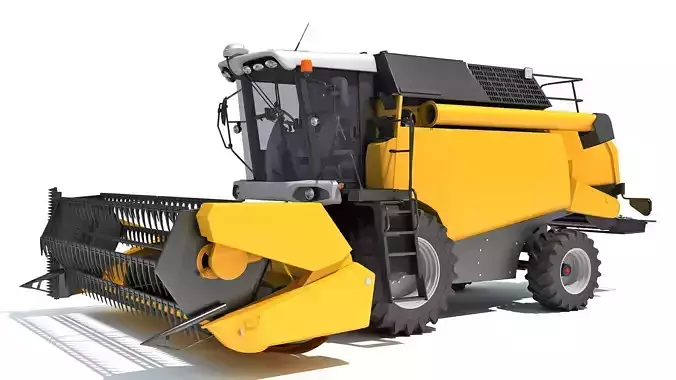 Sampo Rosenlew Combine 3D model