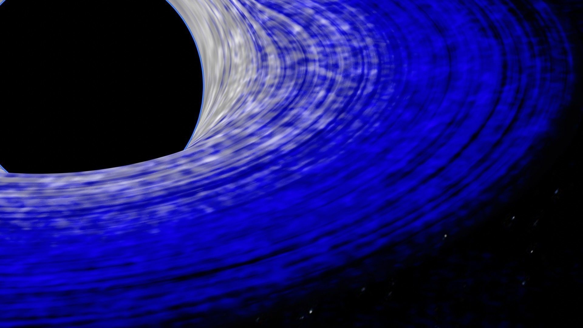 black hole Low-poly 3D model_6