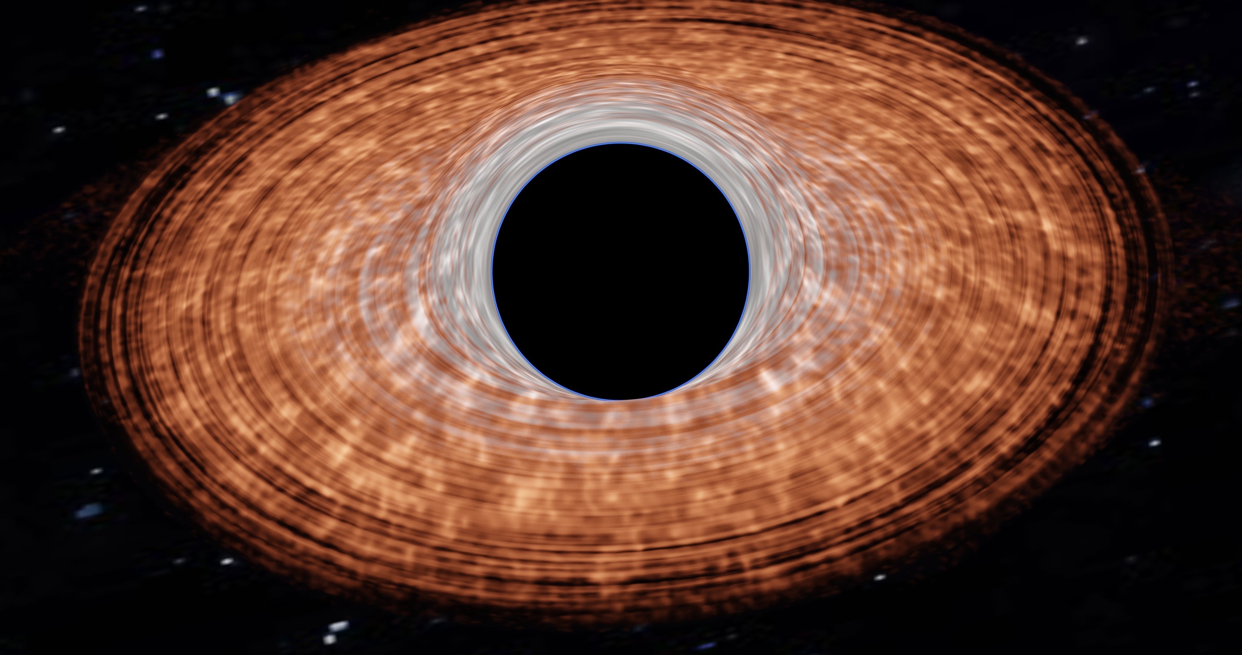 black hole Low-poly 3D model_4