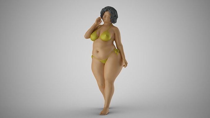 Appetite Woman 3D print model