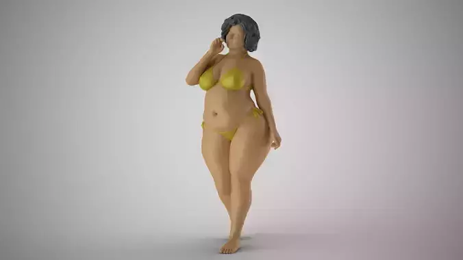 Appetite Woman 3D print model
