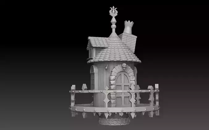 Panzer Buggy Mobile Tower 3D print model