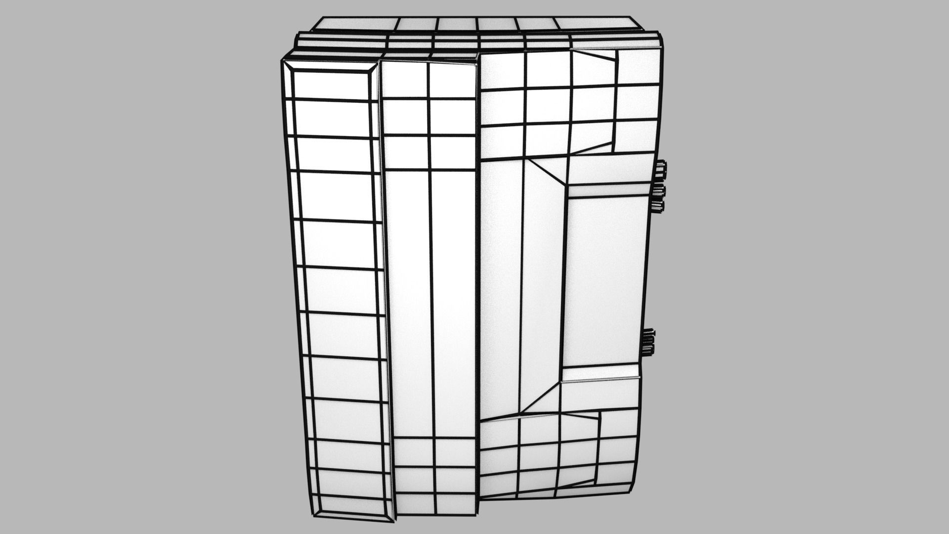 Thoracic wall layers 3D model_21