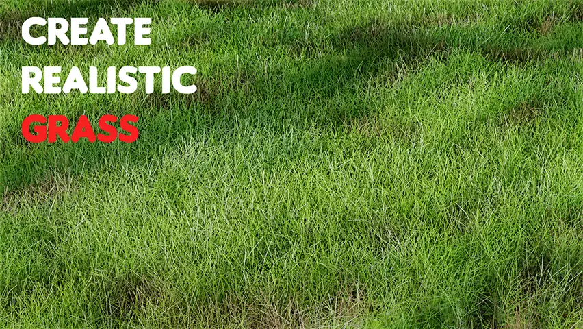 Realistic Grass in Eevee 3D model