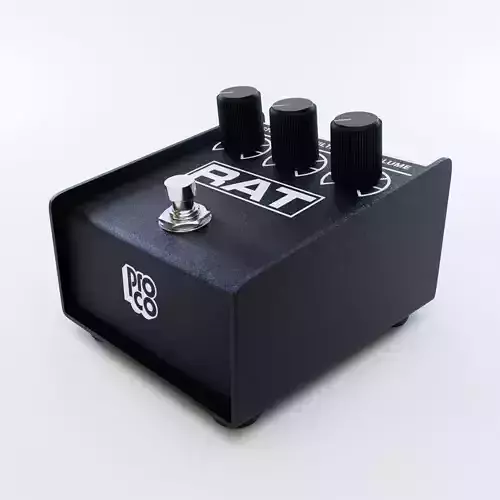 Proco Rat 2 Distortion Pedal 3D model